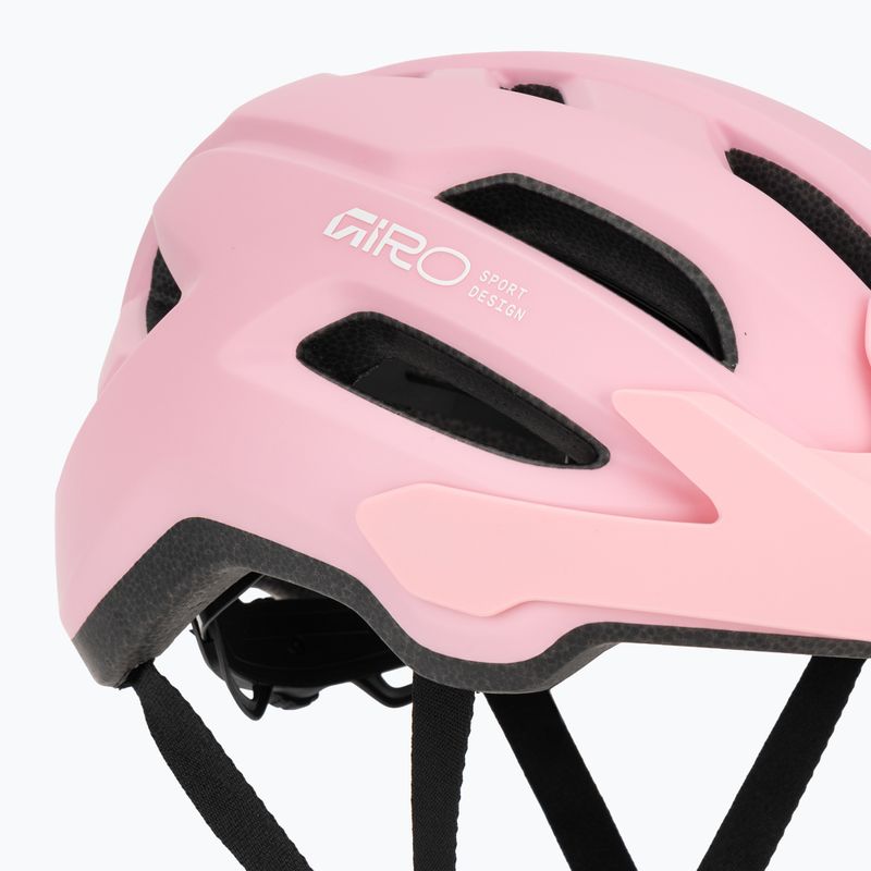 Detská cyklistická prilba Giro Fixture II matte light pink 8
