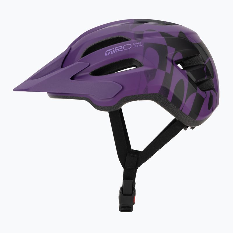 Detská cyklistická prilba Giro Fixture II matte purple rush 3