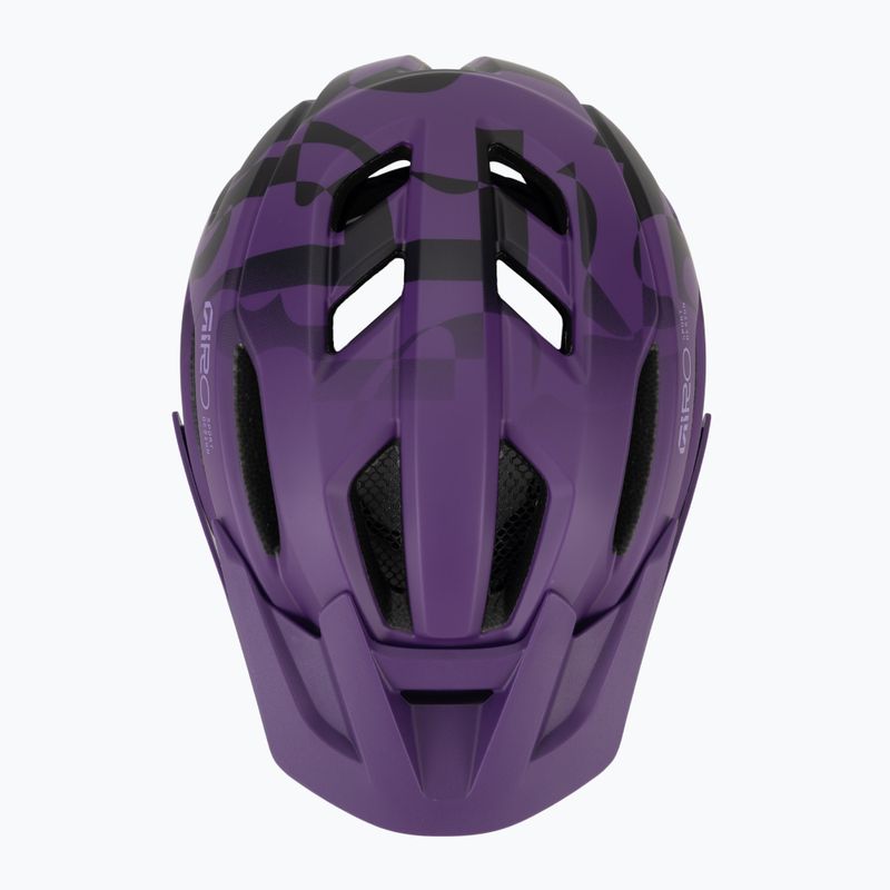 Detská cyklistická prilba Giro Fixture II matte purple rush 6