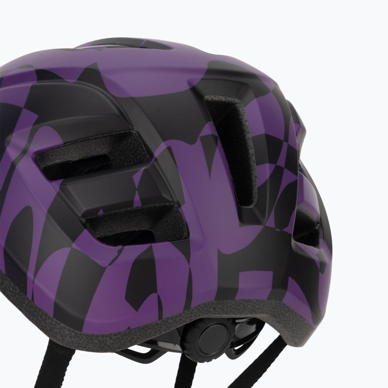 Detská cyklistická prilba Giro Fixture II matte purple rush 8