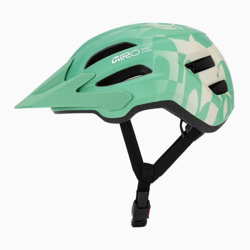 Detská cyklistická prilba Giro Fixture II matte green rush 3
