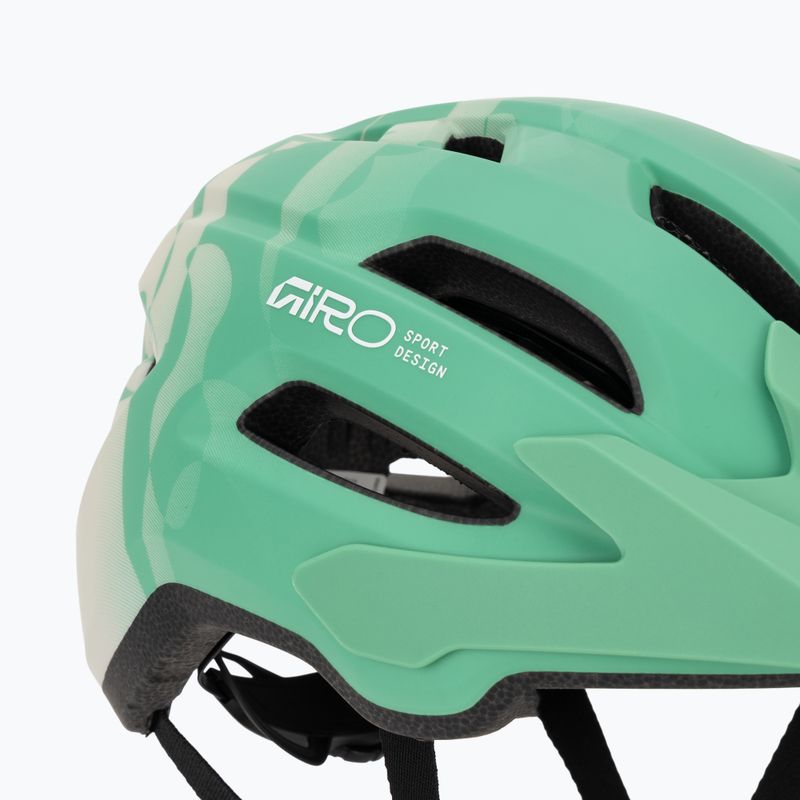 Detská cyklistická prilba Giro Fixture II matte green rush 7