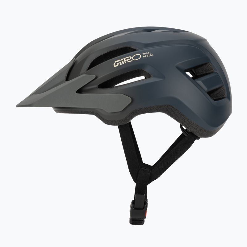 Detská cyklistická prilba Giro Fixture II matte dark sage/sapphire fade 3