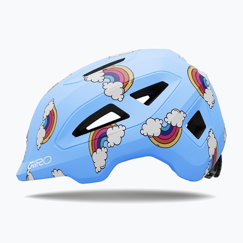 Detská cyklistická prilba Giro Scamp II matte multi rainbow 2