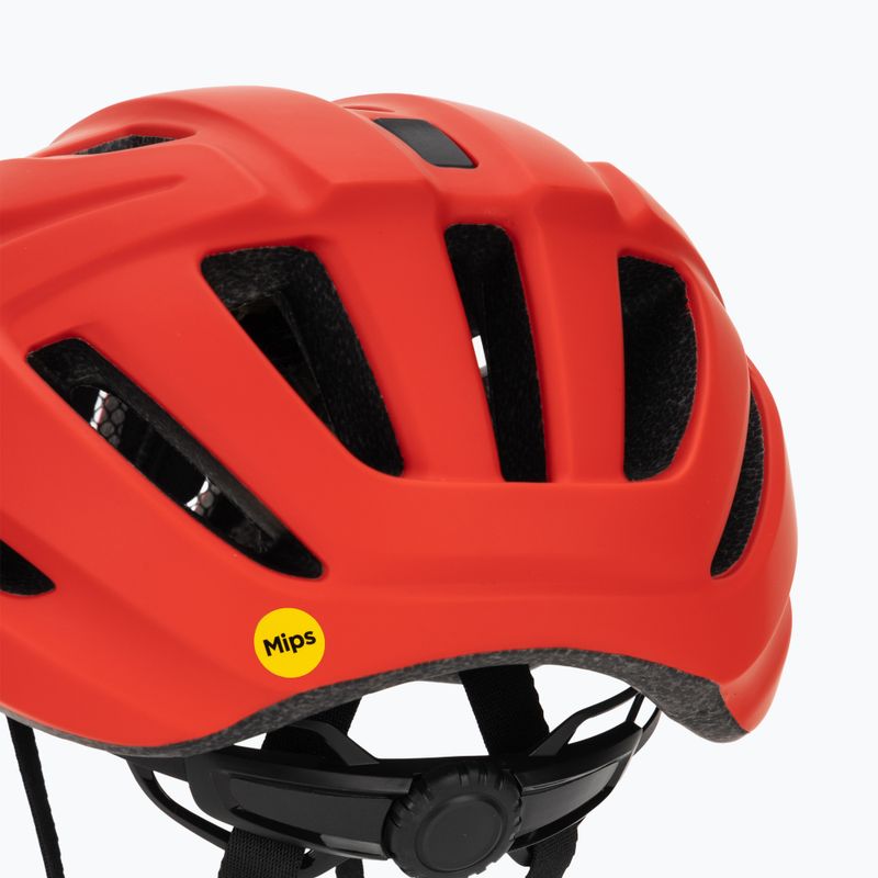 Cyklistická prilba Giro Isode MIPS II matte flame red 7