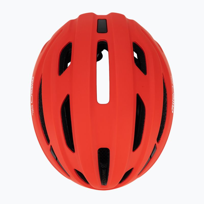 Cyklistická prilba Giro Isode II matte flame red 6