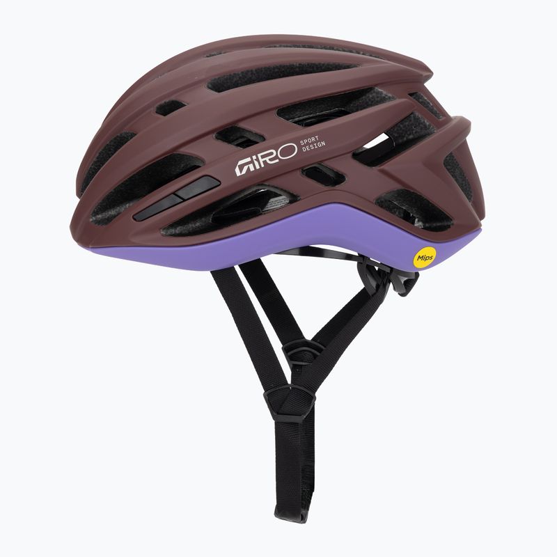Cyklistická prilba Giro Agilis MIPS matte dark maroon 3