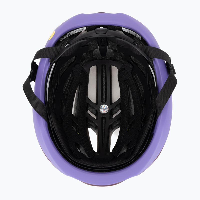 Cyklistická prilba Giro Agilis MIPS matte dark maroon 5