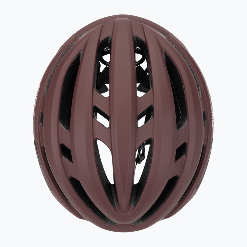 Cyklistická prilba Giro Agilis MIPS matte dark maroon 6