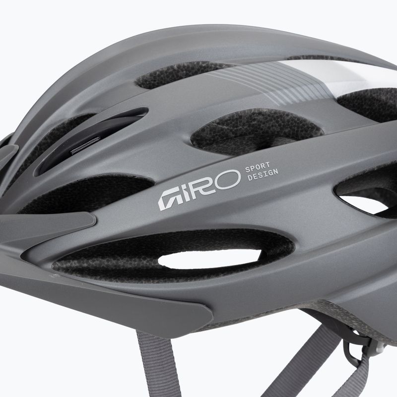 Cyklistická prilba Giro Revel 2026 matte titanium/white 7
