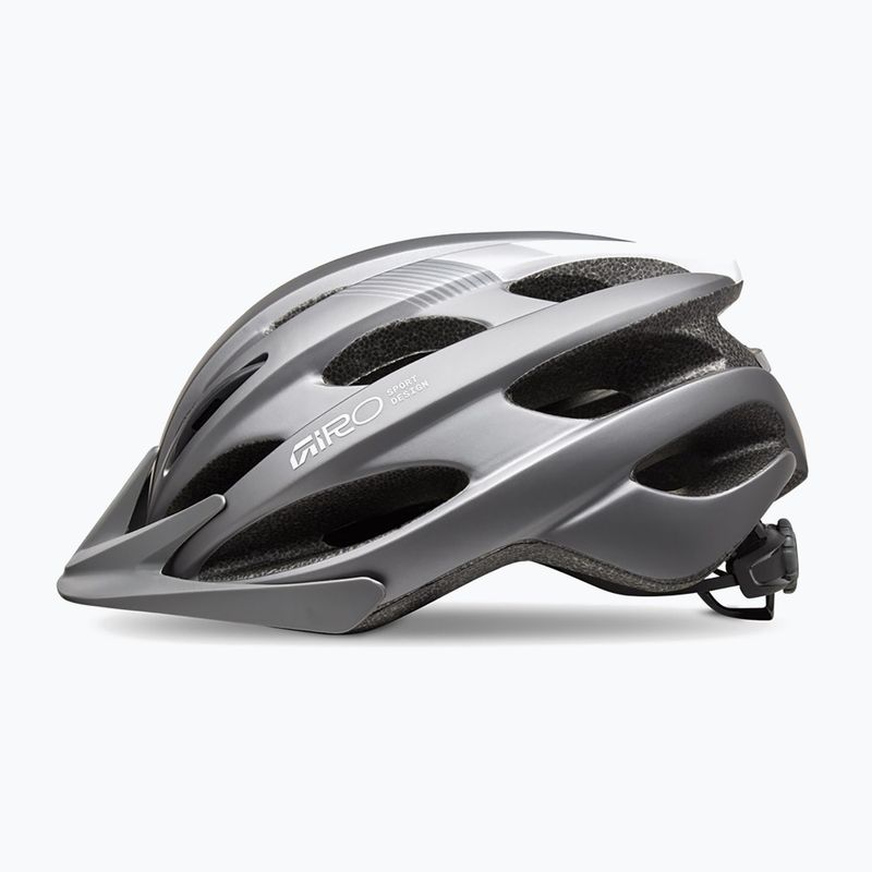 Cyklistická prilba Giro Revel 2026 matte titanium/white 2
