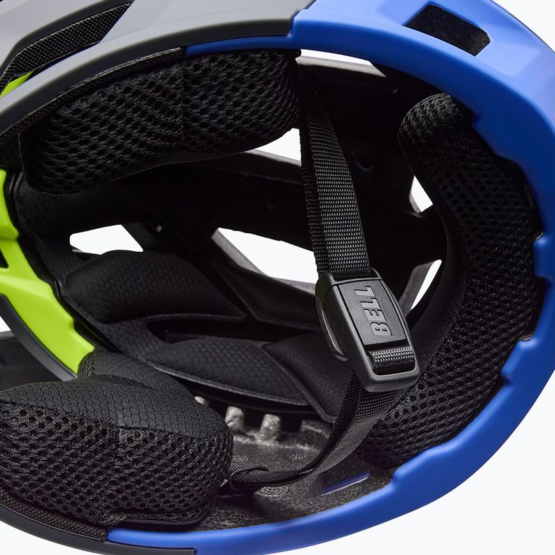 Cyklistická prilba Bell Full-Air MIPS grid electric blue 9