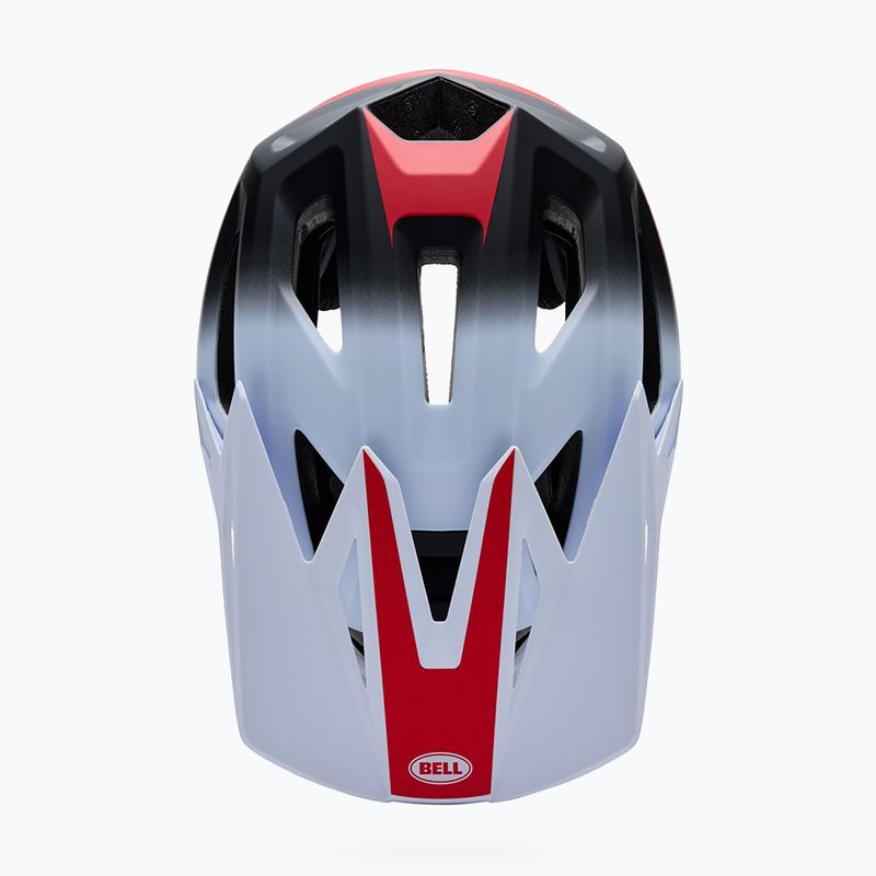 Cyklistická prilba Bell Full-Air MIPS grid white black 3