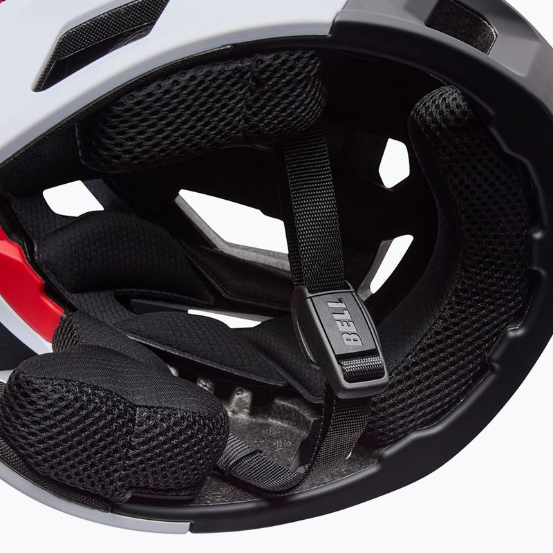 Cyklistická prilba Bell Full-Air MIPS grid white black 10