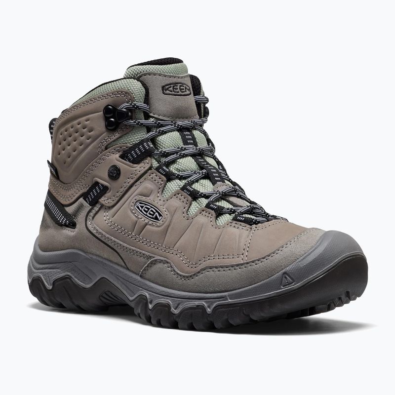 Dámske trekingové topánky KEEN Targhee IV Mid Wp grey/lily pad