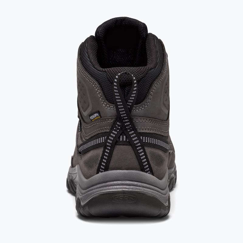Pánske turistické topánky KEEN Targhee IV Mid Wp magnet/black 2