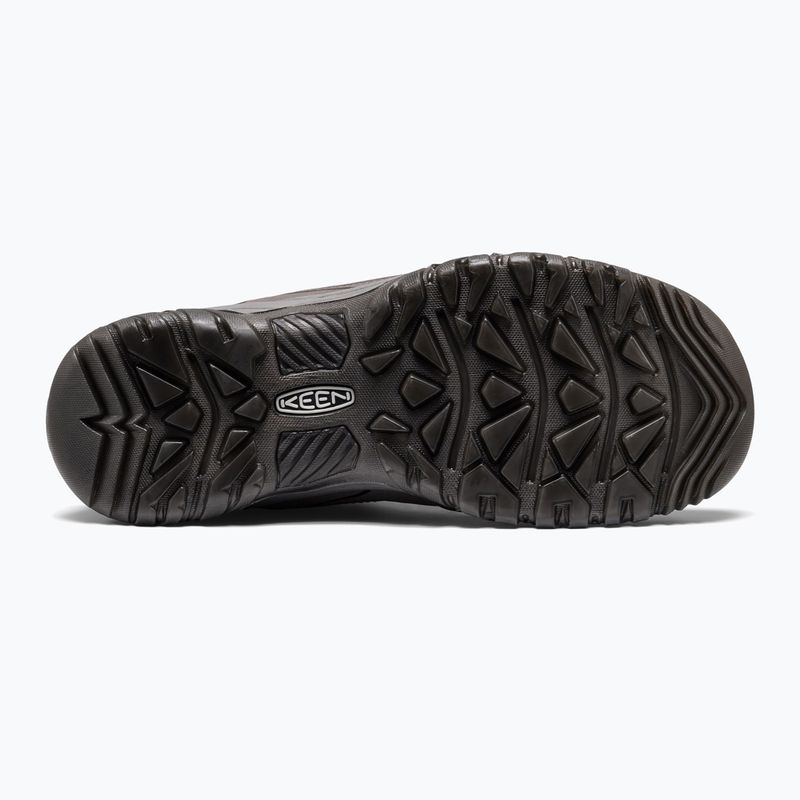 Pánske turistické topánky KEEN Targhee IV Mid Wp magnet/black 4