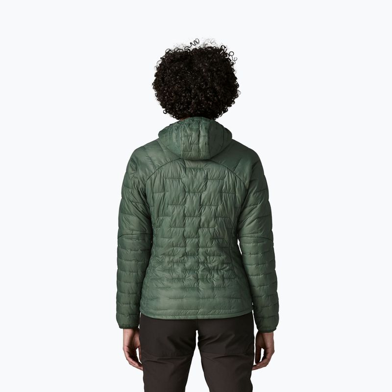Dámska zateplená bunda Patagonia Micro Puff Hoody canopy green 2
