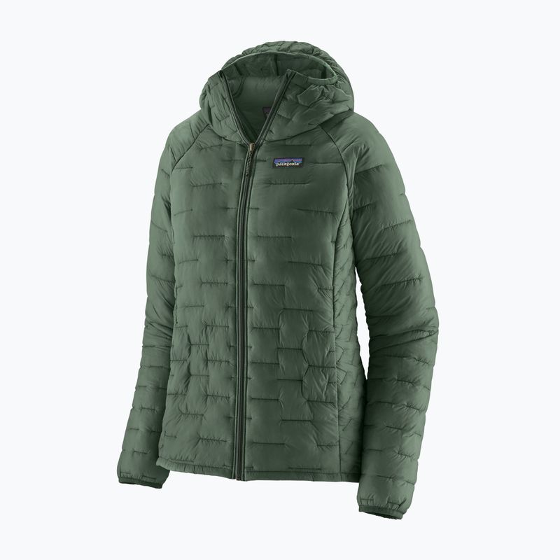 Dámska zateplená bunda Patagonia Micro Puff Hoody canopy green 5