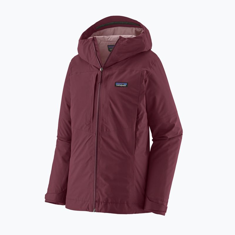 Dámska nepremokavá bunda Patagonia Insulated Boulder Fork Rain berry fig 2