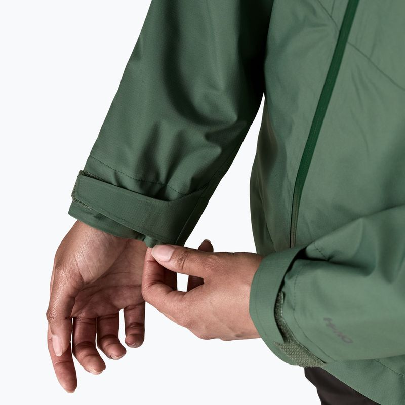 Dámska nepremokavá bunda Patagonia Insulated Boulder Fork Rain canopy green 6