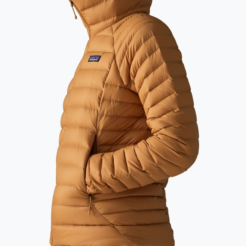Dámska páperová bunda Patagonia Down Sweater Hoody cinnamon brown 7