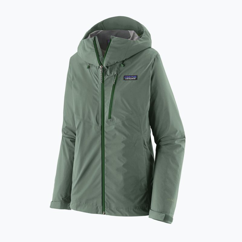 Dámska nepremokavá bunda Patagonia Granite Crest canopy green 2