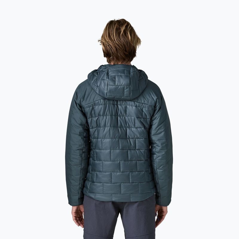 Pánska zateplená bunda Patagonia Hi-Loft Nano Puff Hoody summit blue 2