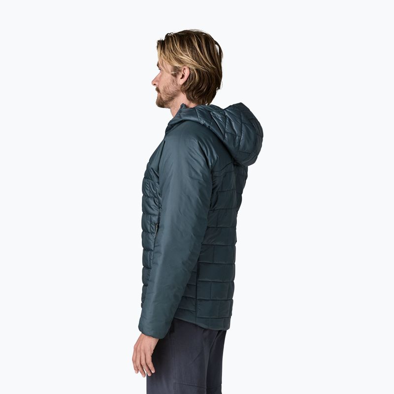 Pánska zateplená bunda Patagonia Hi-Loft Nano Puff Hoody summit blue 3