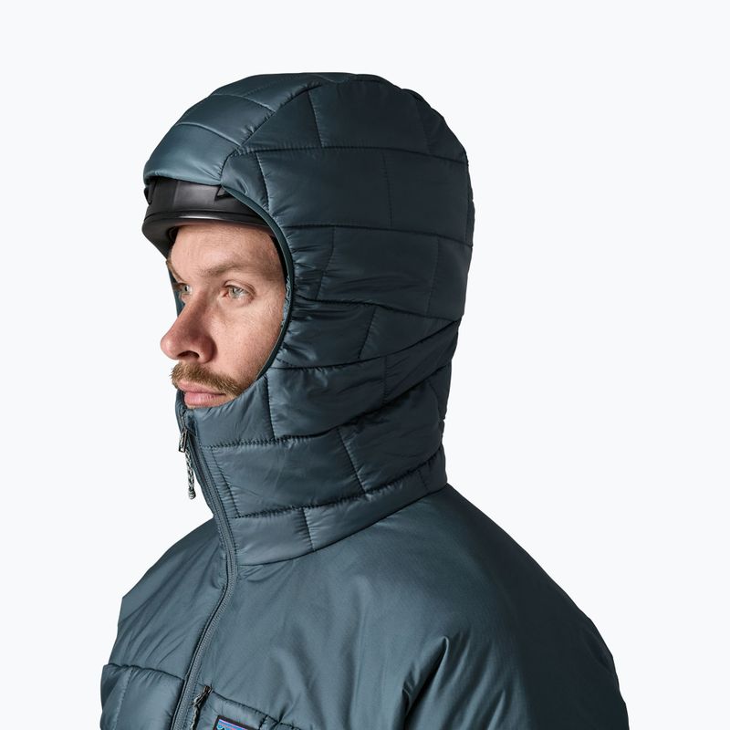 Pánska zateplená bunda Patagonia Hi-Loft Nano Puff Hoody summit blue 4