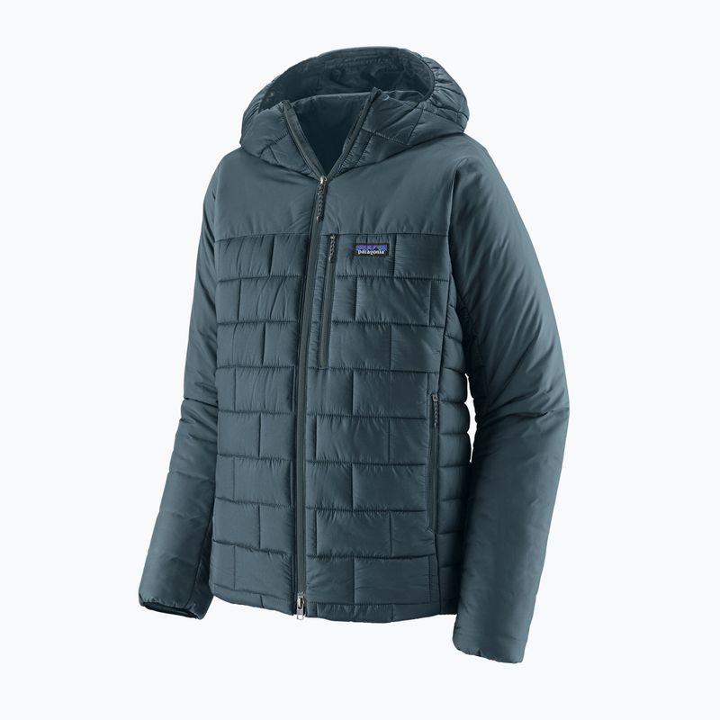 Pánska zateplená bunda Patagonia Hi-Loft Nano Puff Hoody summit blue 5