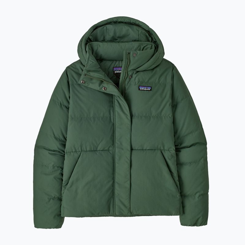 Dámska páperová bunda Patagonia Sisar Down Hoody canopy green 5