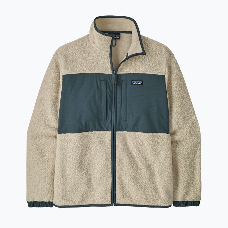 Pánska fleecová mikina Patagonia Retro Pile Patch pelican 7