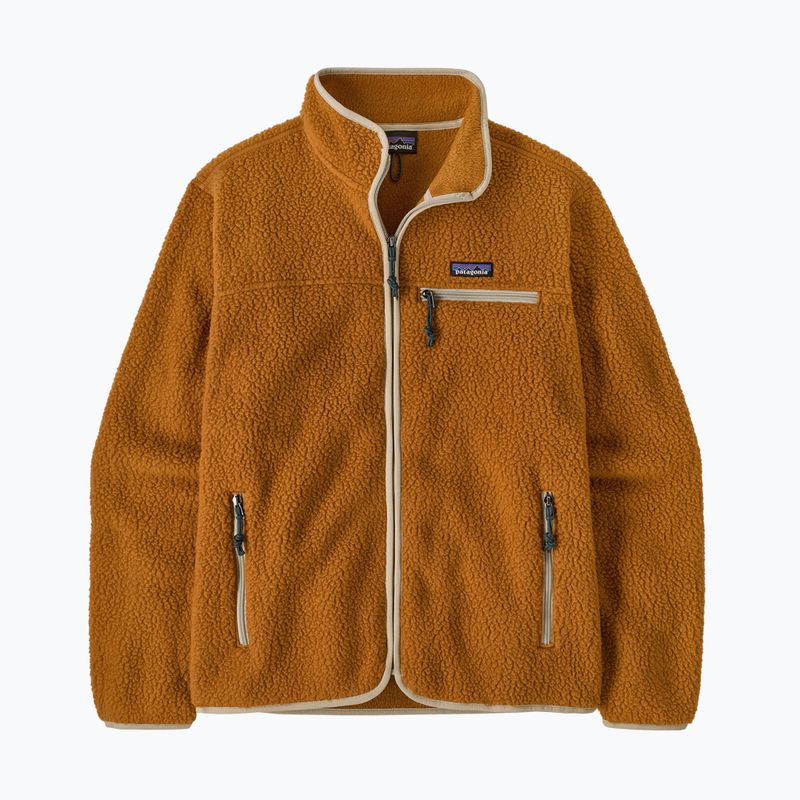Pánska fleecová mikina Patagonia Retro Pile cinnamon brown 5