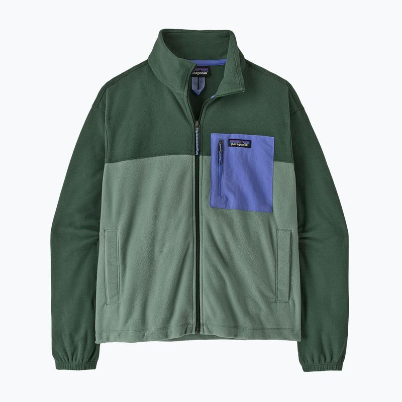 Dámska fleecová mikina Patagonia Micro D Patch Pocket cover green 2