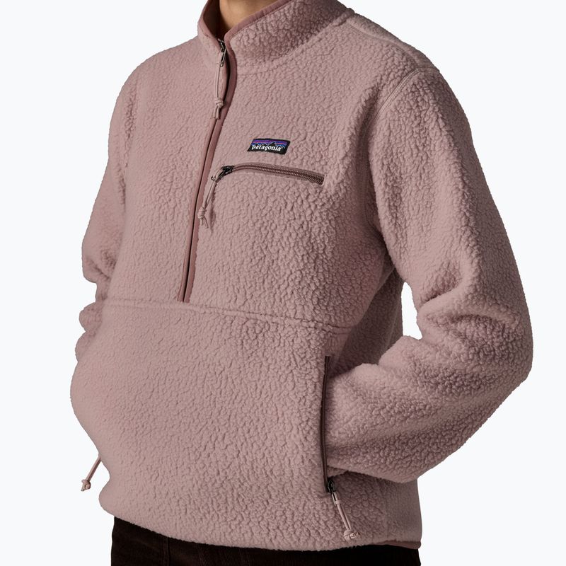 Dámska fleecová mikina Patagonia Retro Pile Marsupial stingray mauve 4