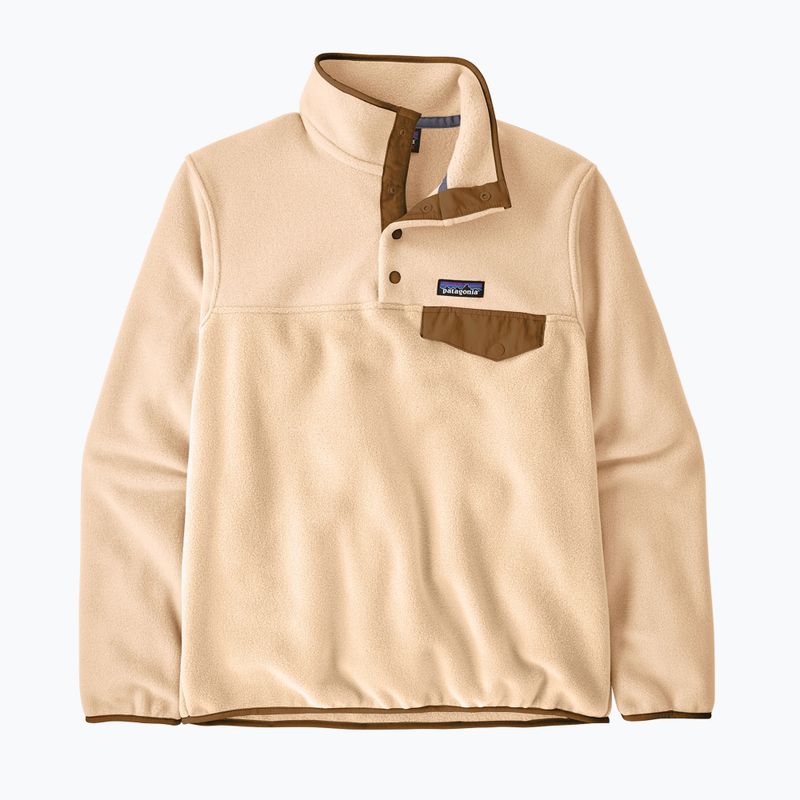 Dámska fleecová mikina Patagonia Lightweight Synchilla Snap-T Pullover natural 5