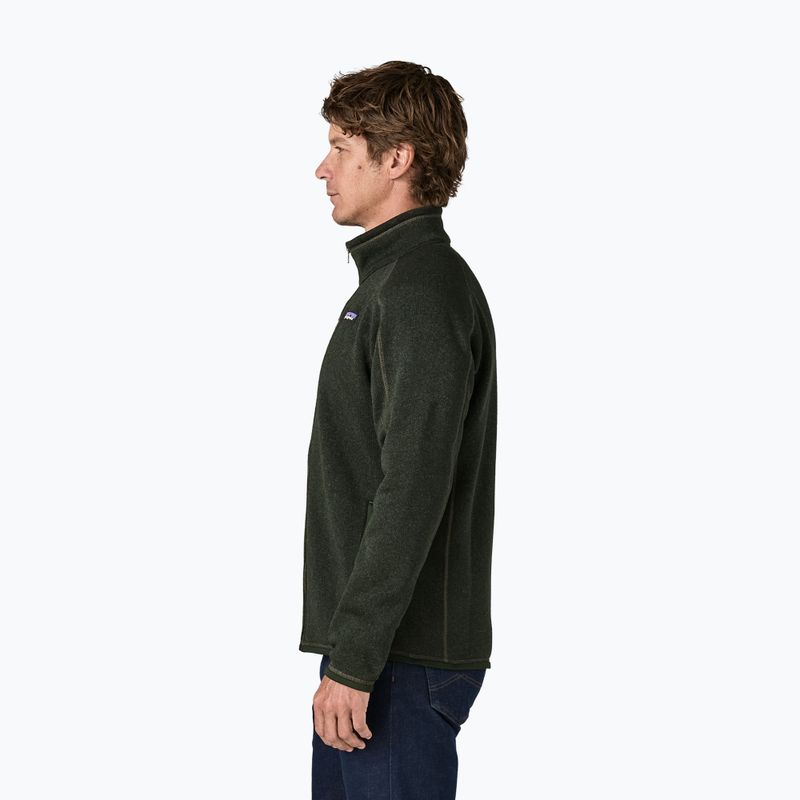 Pánska trekingová mikina Patagonia Better Sweater Fleece old growth green 3