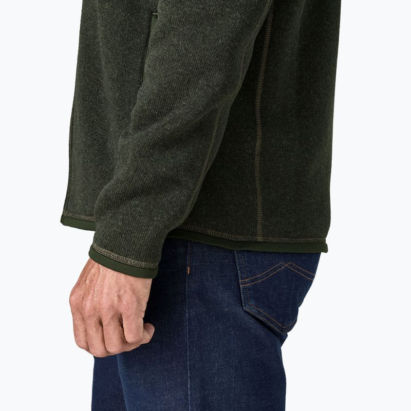 Pánska trekingová mikina Patagonia Better Sweater Fleece old growth green 6