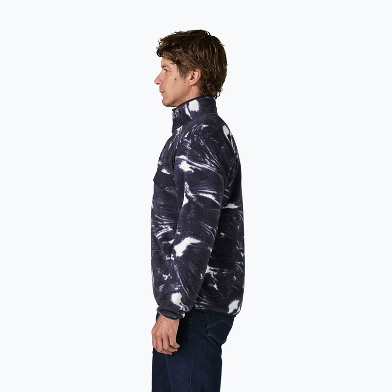 Pánska fleecová mikina Patagonia Lightweight Synchilla Snap-T Pullover polar breeze: sunken blue 3