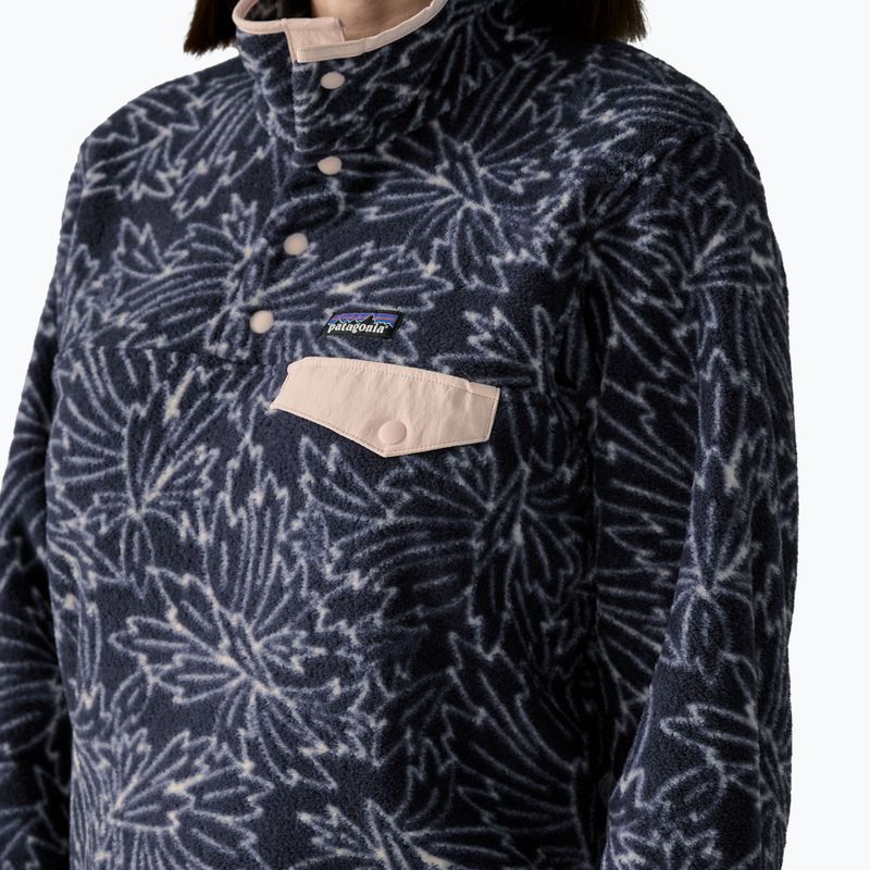 Dámska fleecová mikina Patagonia Lightweight Synchilla Snap-T Pullover smudge: smolder blue 4