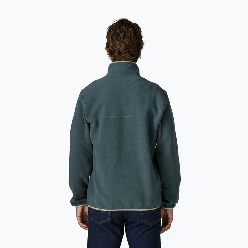 Pánska fleecová mikina Patagonia Lightweight Synchilla Snap-T Pullover summit blue 2
