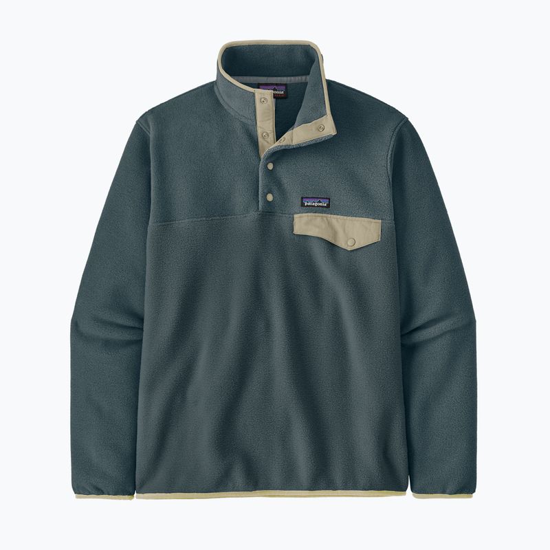 Pánska fleecová mikina Patagonia Lightweight Synchilla Snap-T Pullover summit blue 5
