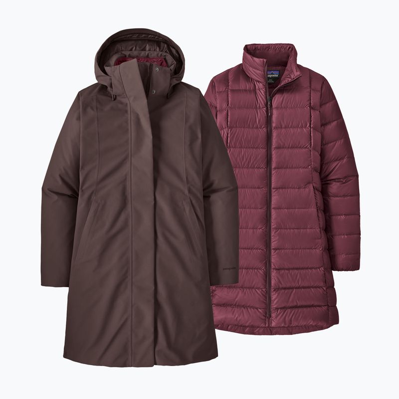 Dámska bunda 3v1 Patagonia Tres 3-in-1 Parka den brown 10