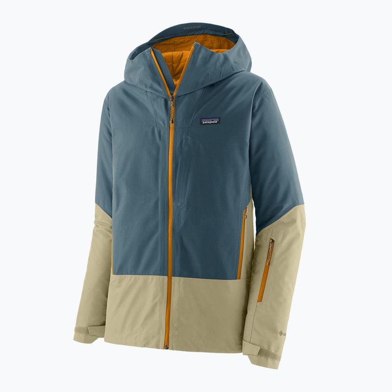 Pánska lyžiarska bunda Patagonia Insulated Storm Shift summit blue 2