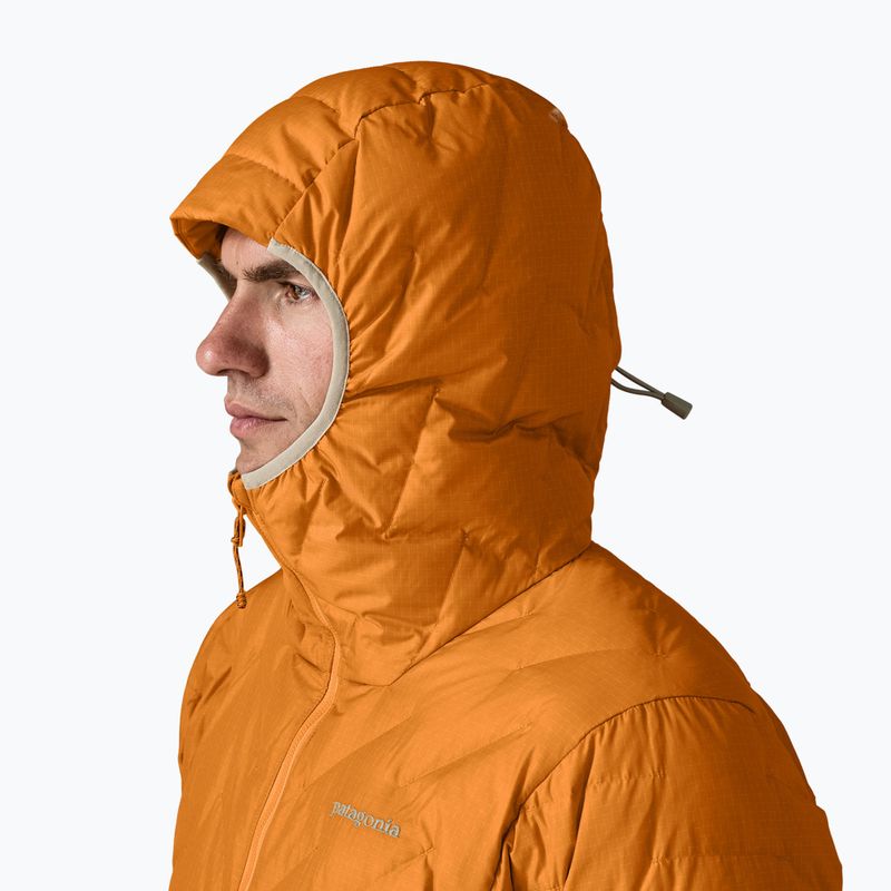 Páperová bunda Patagonia Durable Down Hoody autumn orange 7