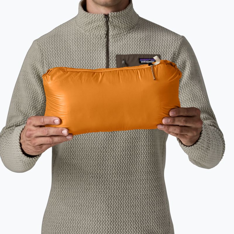 Páperová bunda Patagonia Durable Down Hoody autumn orange 9