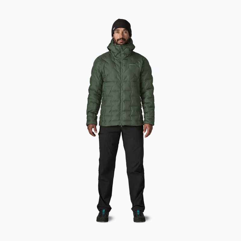Páperová bunda Patagonia Durable Down Hoody treeline green 2