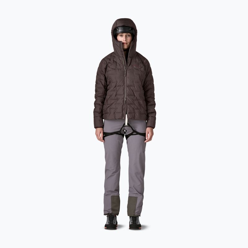 Dámska zateplená bunda Patagonia Durable Down Hoody den brown 2
