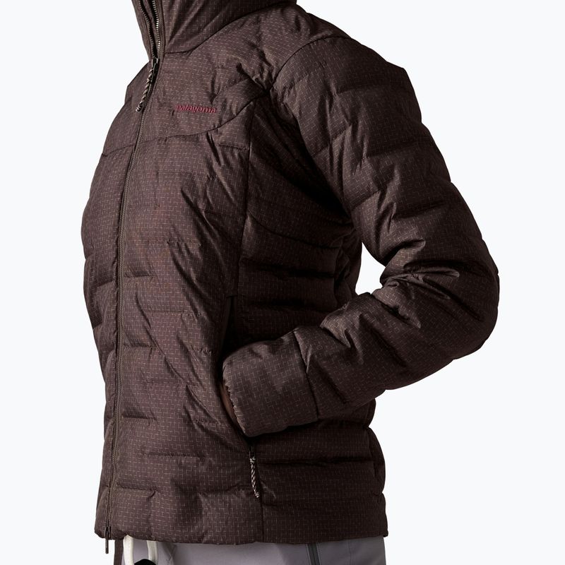 Dámska zateplená bunda Patagonia Durable Down Hoody den brown 6